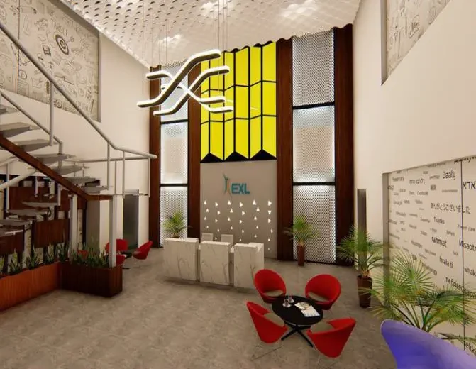 EXL Reception Area
